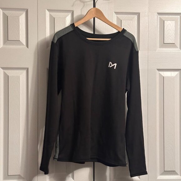 NWOT Fleece lined Black Streamlined Active Wear Set (2 pcs) Top and Bottoms XXL - Picture 14 of 16